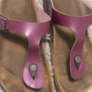 Gizeh Birkenstock T-strap Thong Purple 39 8 8.5